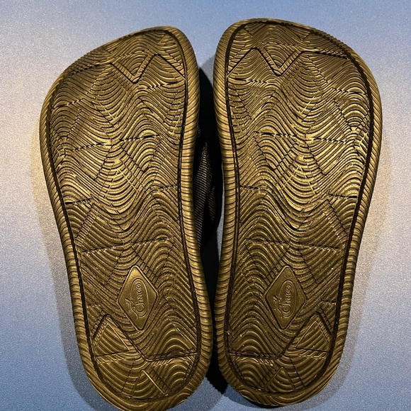 CHACO WOMEN'S BLACK FLIP FLOPS SANDALS THONGS TOE POST SIZE US  6 - Picture 5 of 5